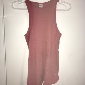 PINK high neck tank top